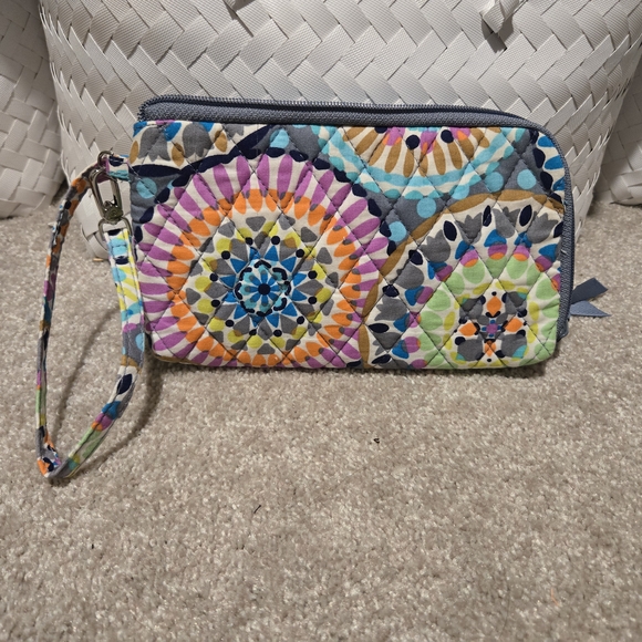 Vera Bradley Handbags - Vera Bradley Multicolor Mandala Wristlet